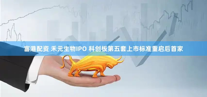 富港配资 禾元生物IPO 科创板第五套上市标准重启后首家